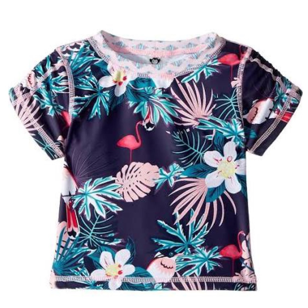 NWT Appaman Girls SPF 50+ Tropical Zuma Rashguard